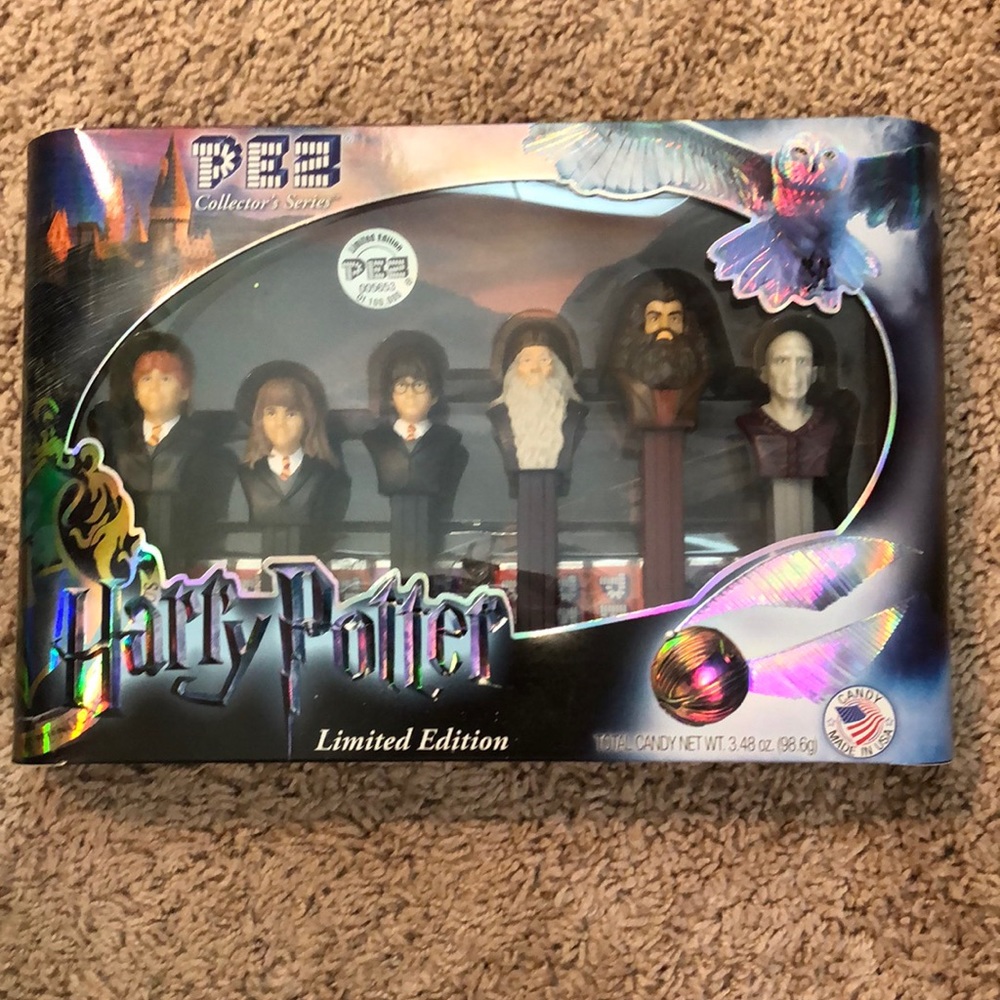 Harry Potter PEZ Limited Edition Collector's Series Set of 6 Numbered & New 2015